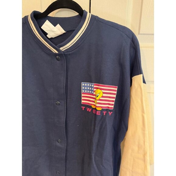 Looney Tunes Men's Blue Jacket - Picture 4 of 5